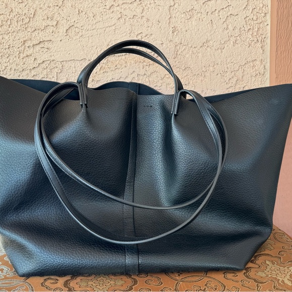 All Saints Hannah Leather Tote - Picture 2 of 9
